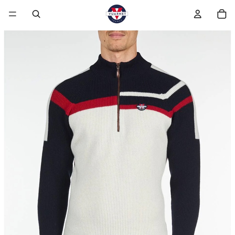 VUARNET Aprés Ski Wool Sweater